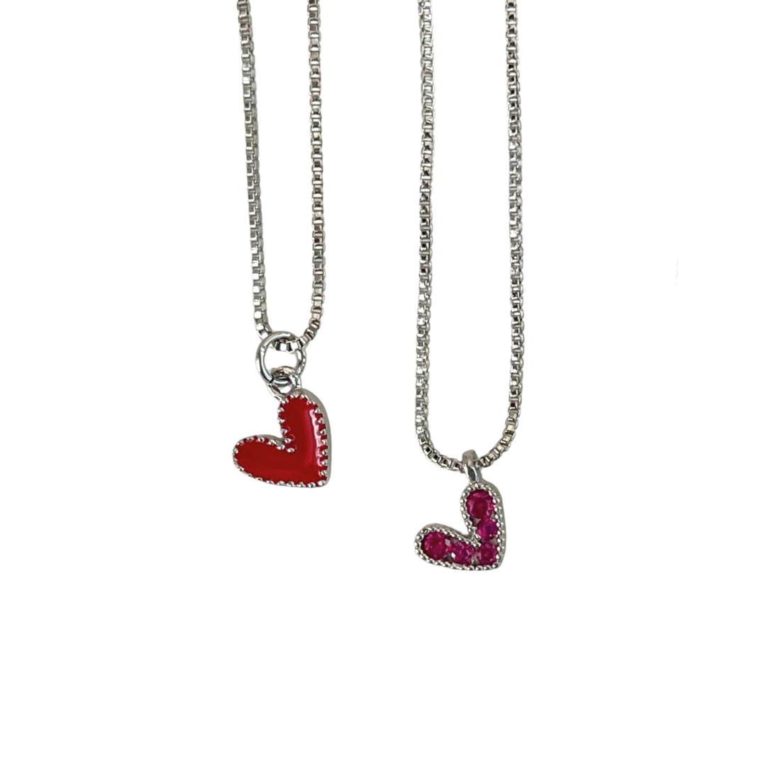 Cadena corazones mini