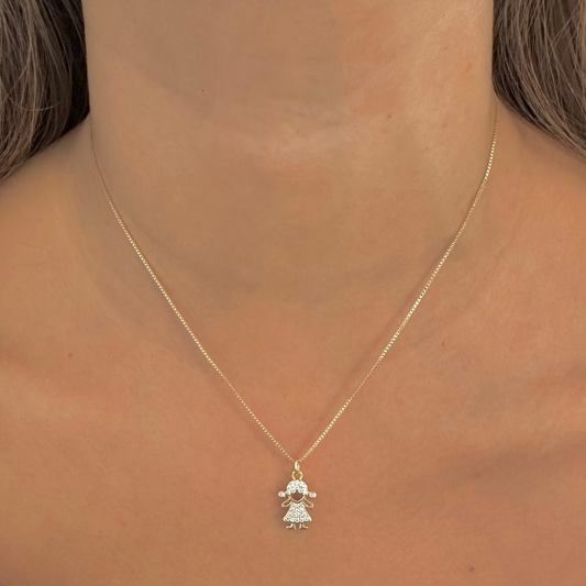 Cadena niño y niña