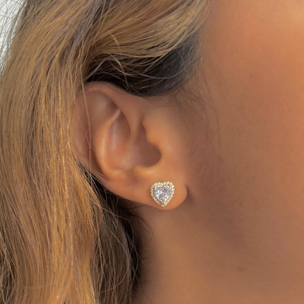 Aretes Corazón
