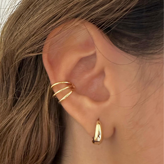 Earcuff 3 líneas