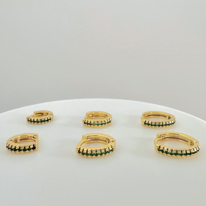 Candongas circones verdes