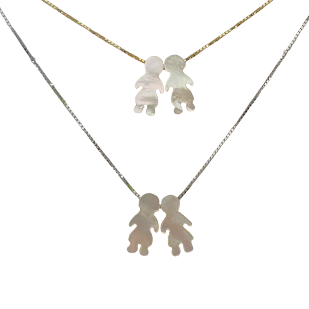 Cadena niños madre perla