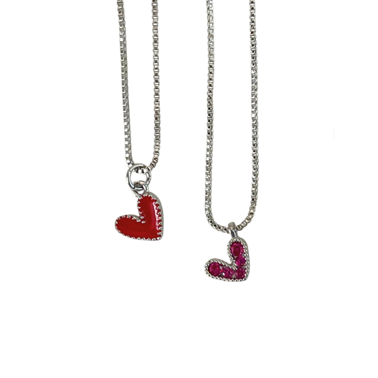 Cadena corazones mini