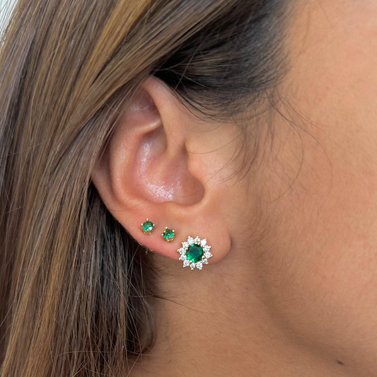 Aretes flor