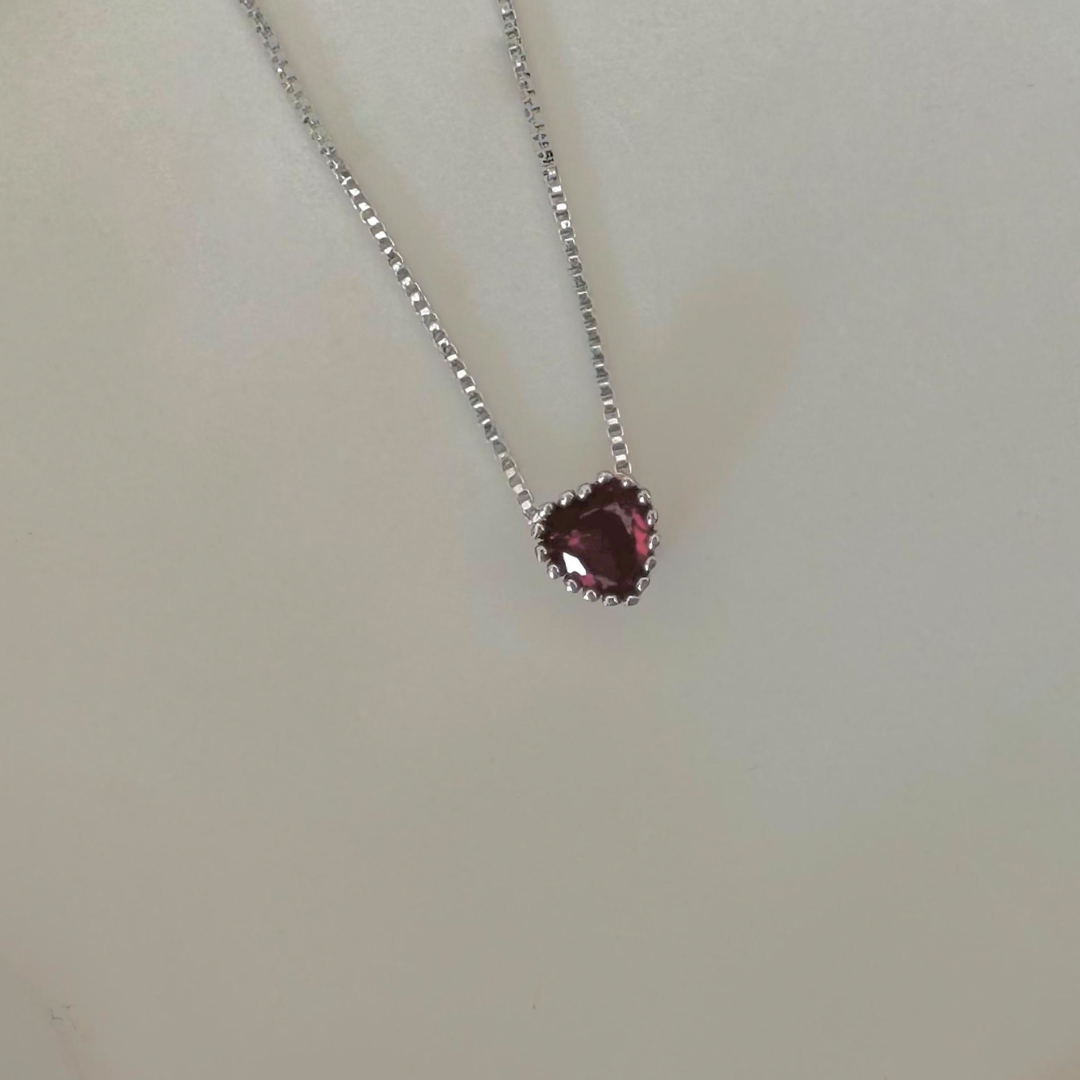 Cadena corazón Rosé