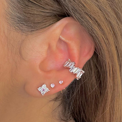 Aretes chispas mini de colores