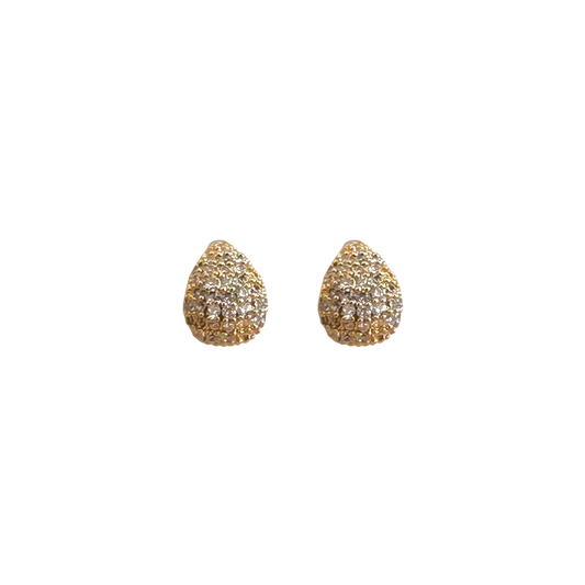 Aretes Gotas Mini Zirconia