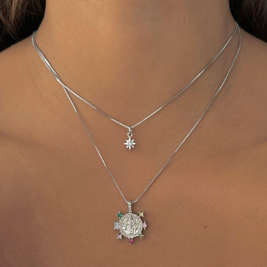 Cadena San Benito silver
