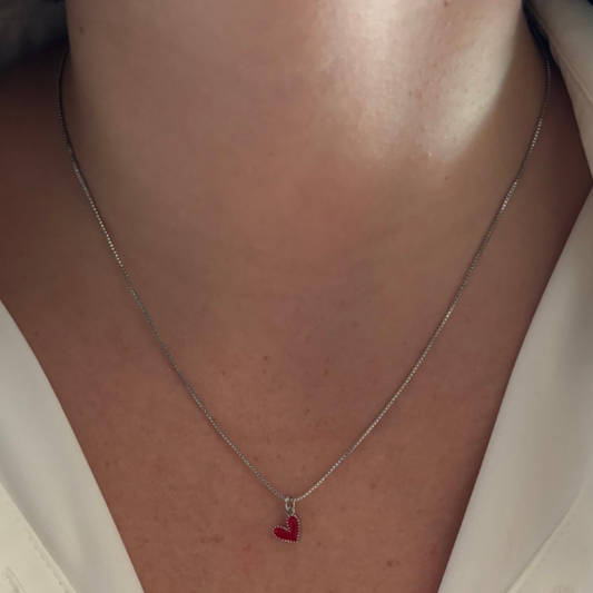 Cadena corazones mini