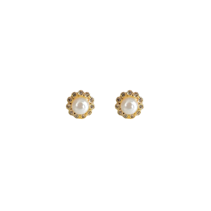 Aretes perlas mini