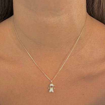 Cadena niño y niña